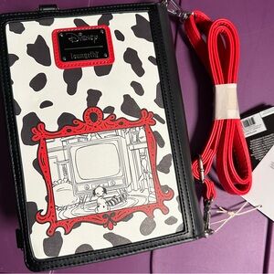 Loungefly Disney 101 Dalmatians Storybook Convertible Backpack & Crossbody Bag